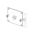 Elero Rolladen Elero Montageplatte für NHK Antriebe