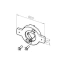 Elero Rolladen Elero Zwischenplatte Orange