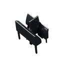 Exte Rolladen Schwarz Exte Einlauftrichter Mini Doppelt 579431