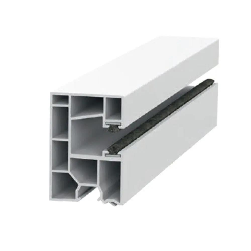 Exte Rolladen Weiss / 100cm Exte PVC-Mini Einzelführungsschiene 50851