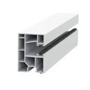 Exte Rolladen Weiss / 100cm Exte PVC-Mini Einzelführungsschiene 50851