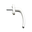 Fam Fenster Fam Fenstergriff Standard RAL9016 Weiß 35mm Stiftlänge