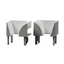 Gealan Rolladen Weiß Gealan Einlauftrichter 2426