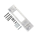 GEZE Tür GEZE Montageplatte TS 3000 EV1 Silber 011230