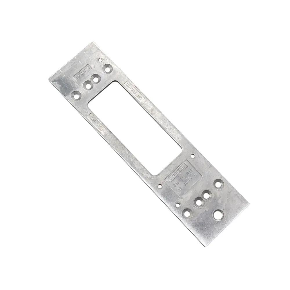 GEZE Tür GEZE Montageplatte TS 3000 RAL 9016 Weiss 011233