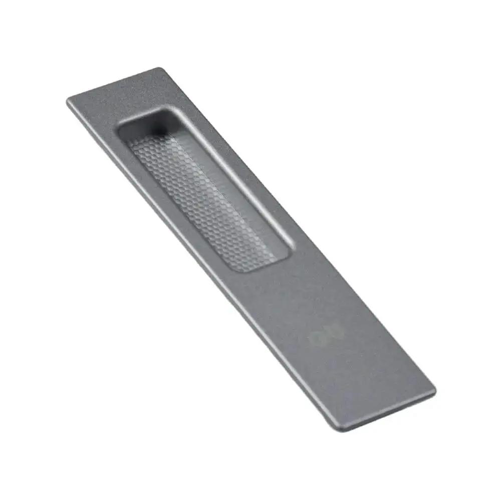 Gretsch-Unitas Fenster GU HS Griffmuschel Eckig Bautiefe 11mm Silber EV1 29992