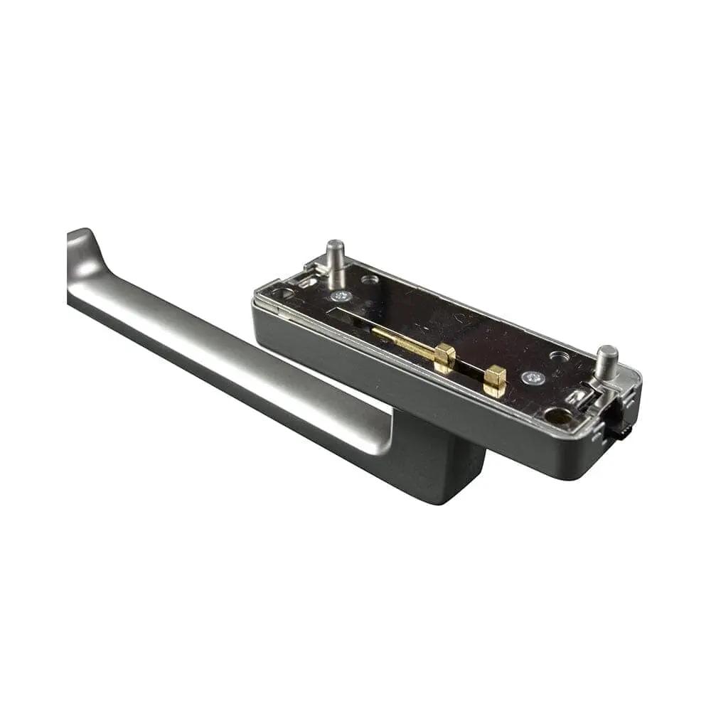 Gretsch-Unitas Fenster GU Schiebetür Drehgriff K-12920-00-R-1 DIN Rechts EV1 Silber