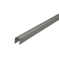 Hautau Fenster Hautau LM-Abdeckprofil FL 190 2000mm Silber EV1 168869