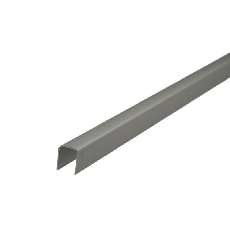 Hautau Fenster Hautau LM-Abdeckprofil FL 190 2000mm Silber EV1 168869