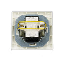 Inprojal Rollladen Inprojal Lenora Doppelwipptaster Ultraweiss 6428/1D UW