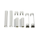 Maco Fenster Maco Abdeckkappen 8teiliges Weiss Set