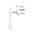 Markenlos Fenster Fenstergriff Knopfdruck Standard Weiß 37mm