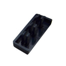 Markenlos Fenster Wasserschlitzkappen Entwässerungskappen in Granat RAL 5011 Set