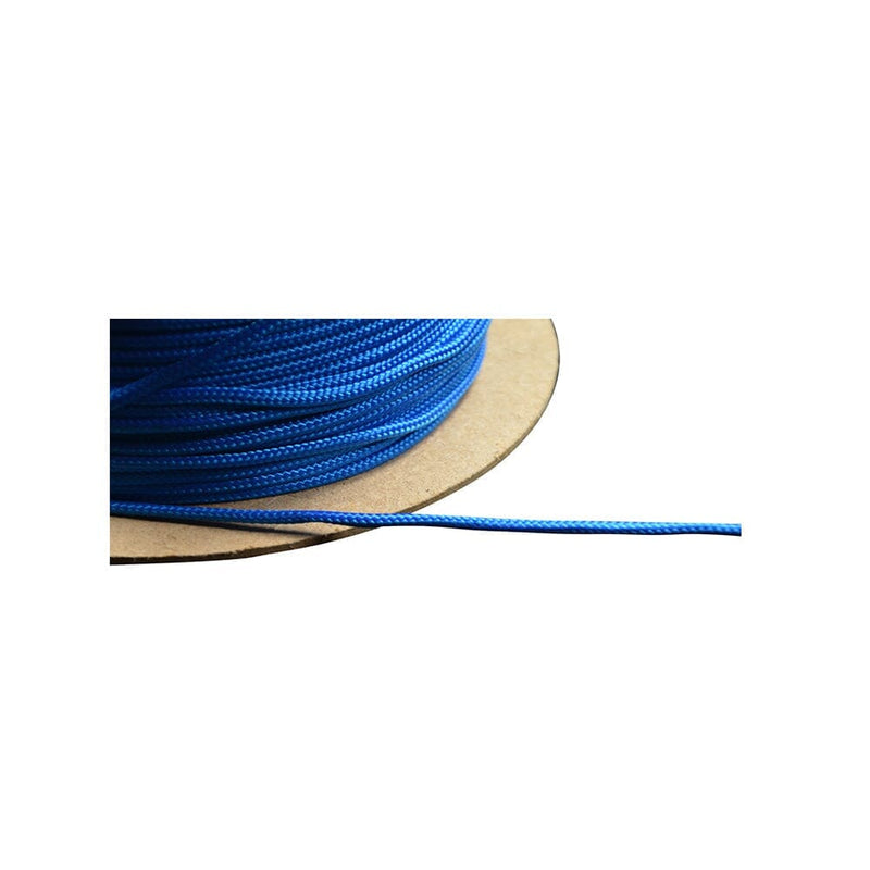 Markenlos Rollladen Nylonschnur für Jalousien und Rollos Ø3mm Blau 10m