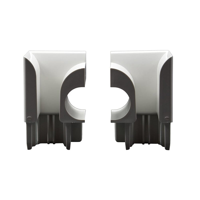 MK Menke Rolladen Weiss MK Einlauftrichter 932/4 für PVC Führungsschiene