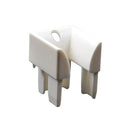 MK Menke Rolladen Weiss MK Einlauftrichter 932 für PVC Führungsschiene