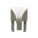 MK Menke Rolladen Weiss MK Einlauftrichter 998 für PVC Führungsschiene