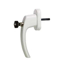 MTEC Fenster MTEC Fenstergriff Abschliessbar aus Aluminium in Weiß RAL 9016