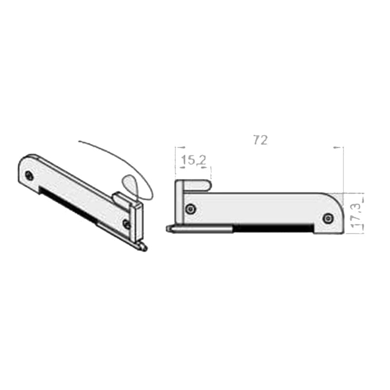 Portos Rolladen Portos Automatische Riegelschließsicherung