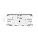 Portos Rolladen Portos Endkappe für Führungsschiene NPD-200