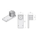 Portos Rolladen Portos Endkappe P-66