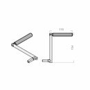 Portos Rolladen Portos Gelenkhandkurbel KRM-140