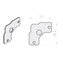 Portos Rolladen Portos Insektenschutzhalterung M-RZ-060 Set