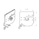 Portos Rolladen Portos Kasten Teilung 160 RKM201