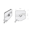 Portos Rolladen Portos Kasten Teilung 200 RKM301