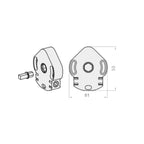 Portos Rolladen Portos Kurbelgetriebe 11:1 bis 32kg Kurbelmechanismus ACEC