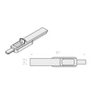 Portos Rolladen Portos TP1000K Insektenschutzkassette 220/250 Feder 350 Set