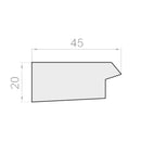 Portos Rolladen Portos TP1000K Styroporeinsatz Dämmung für Rollladenkasten NPW-075
