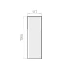 Portos Rolladen Portos TP1000K Styroporeinsatz für Rollladenkasten 220 NPW-225