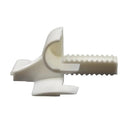 Portos Rolladen Weiss Portos Einlauftrichter für Führungsschiene SPP