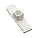 Portos Rolladen Weiss Portos Endkappe für Doppel Führungsschiene P-105