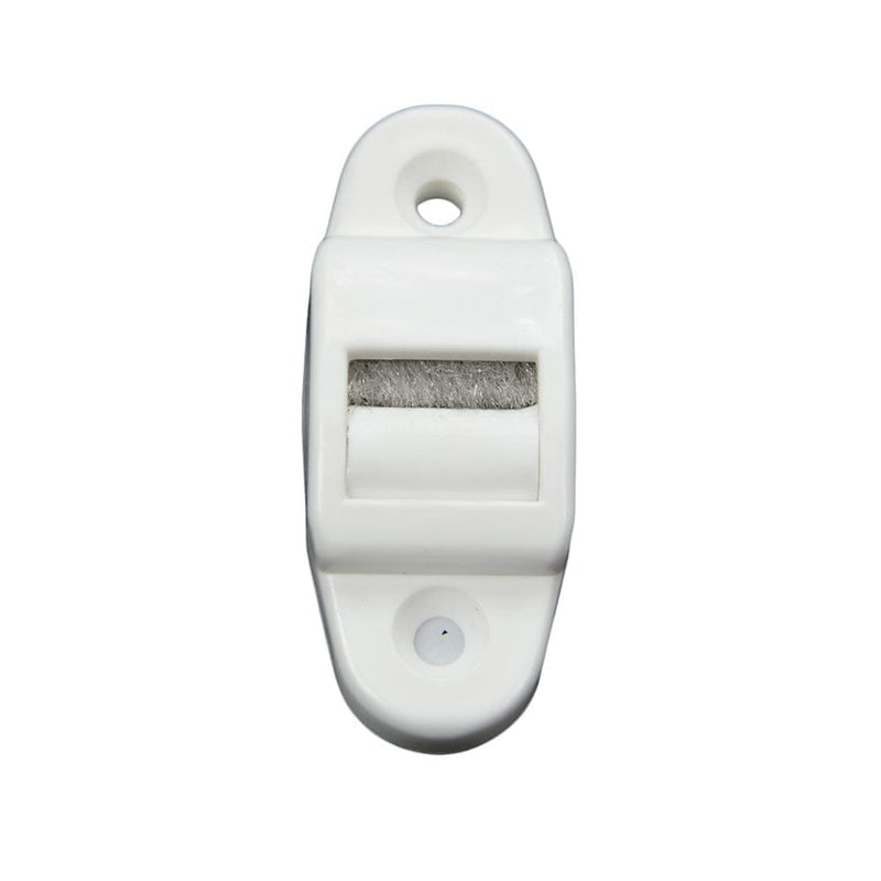 Portos Rolladen Weiß Portos Flache Gurtführung mit Bürstendichtung 14mm
