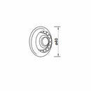 Portos Rollladen Portos Rollladenmotor Aufhängung SW60 Set