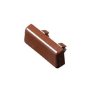 Rehau Fenster Rehau Wasserschlitzkappen für Kunststofffenster RAL 8017 Schokobraun