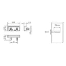 Rehau Fenster Rehau Wasserschlitzkappen für Kunststofffenster RAL 8017 Schokobraun