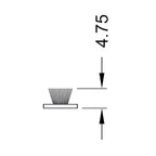 Rehau Fenster Schüco Flexible Bürstendichtung 4,75x7mm