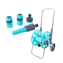 Richmann Garten Richmann Gartenschlauchwagen mit Düse und Schnellkupplungen Set