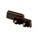 Roto Fenster 10 Stück Roto Wasserschlitzkappen für Kunststofffenster RAL 8014 Braun