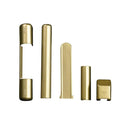 Roto Fenster Bronze Roto NT Abdeckkappen Set K 5-teilig für Kunststofffenster