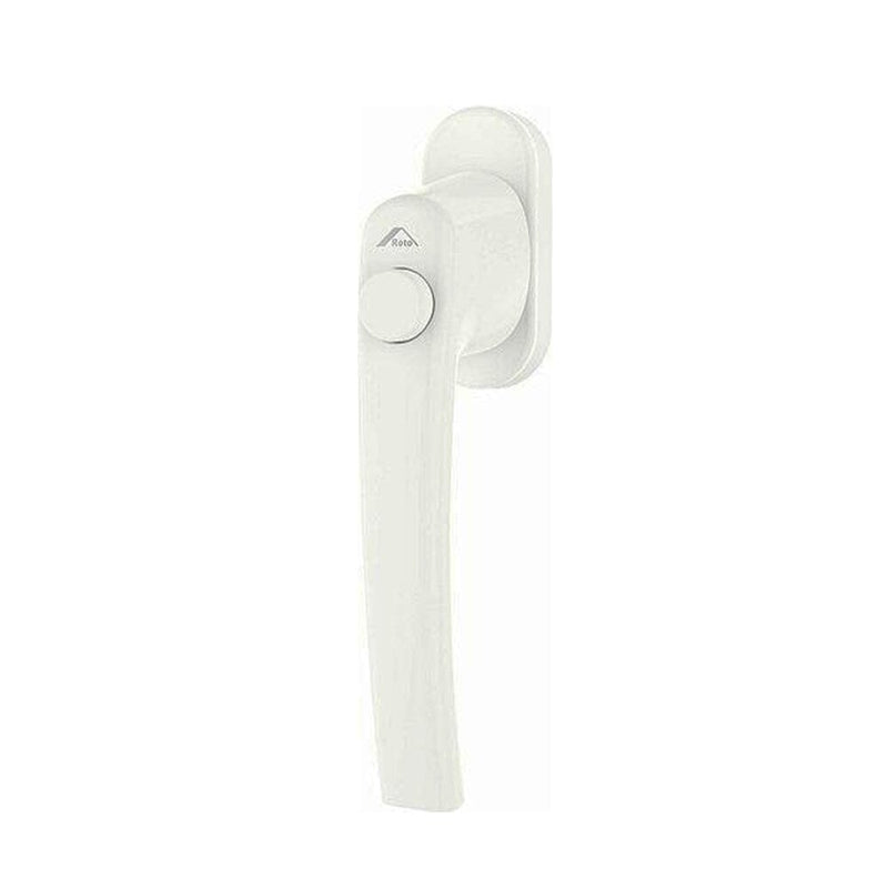 Roto Fenster Roto Fenstergriff RotoLine mit Druckknopf Weiss 228054