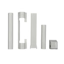 Roto Fenster Roto NX P Abdeckkappen für Kunststofffenster 5teiliges Set