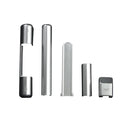 Roto Fenster Silber Roto NT Abdeckkappen Set K 5-teilig für Kunststofffenster