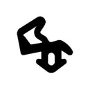 Schüco Fenster Schüco Anschlag- und Verglasungsdichtung Schwarz 224927