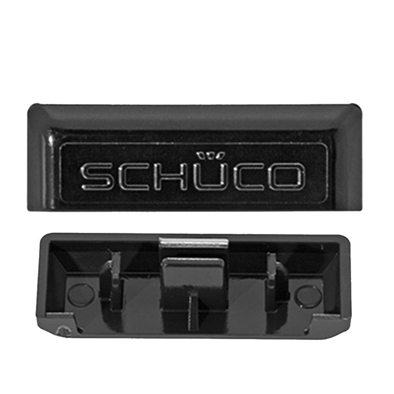 Schüco Fenster Schüco Wasserschlitzkappen in Schwarzgrau 242083