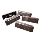 Schüco Fenster Schüco Wasserschlitzkappen in Siena Rosso