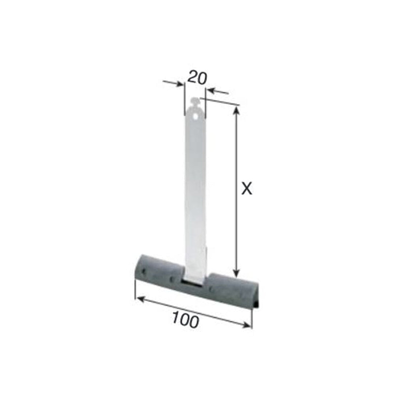 Selve Aufhängefeder Stahl 198/20mm zum Einhängen Set - Fenstergigant